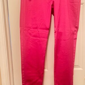 Vibrant Pink Low Rise Skinny  Pants